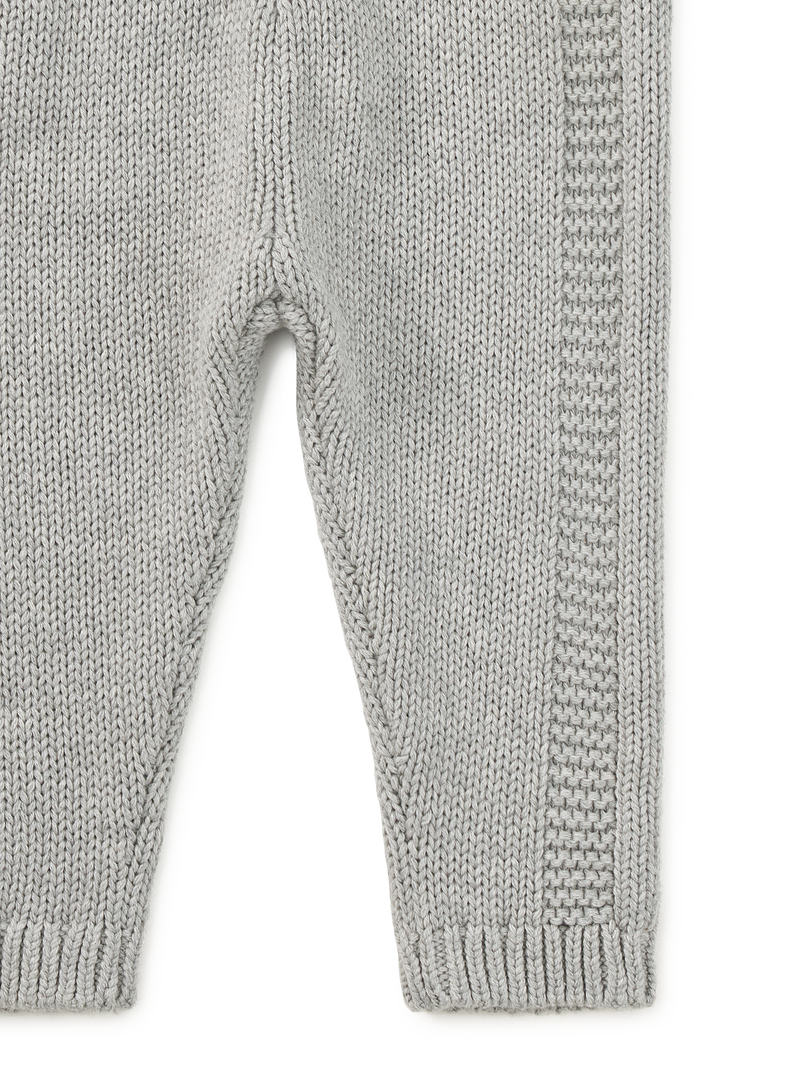 Cozy Baby Pants in Med Heather Grey - View 2