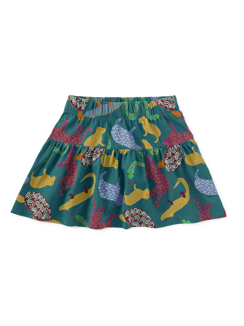 Sport Skort in Brazilian Folk Animals - View 1