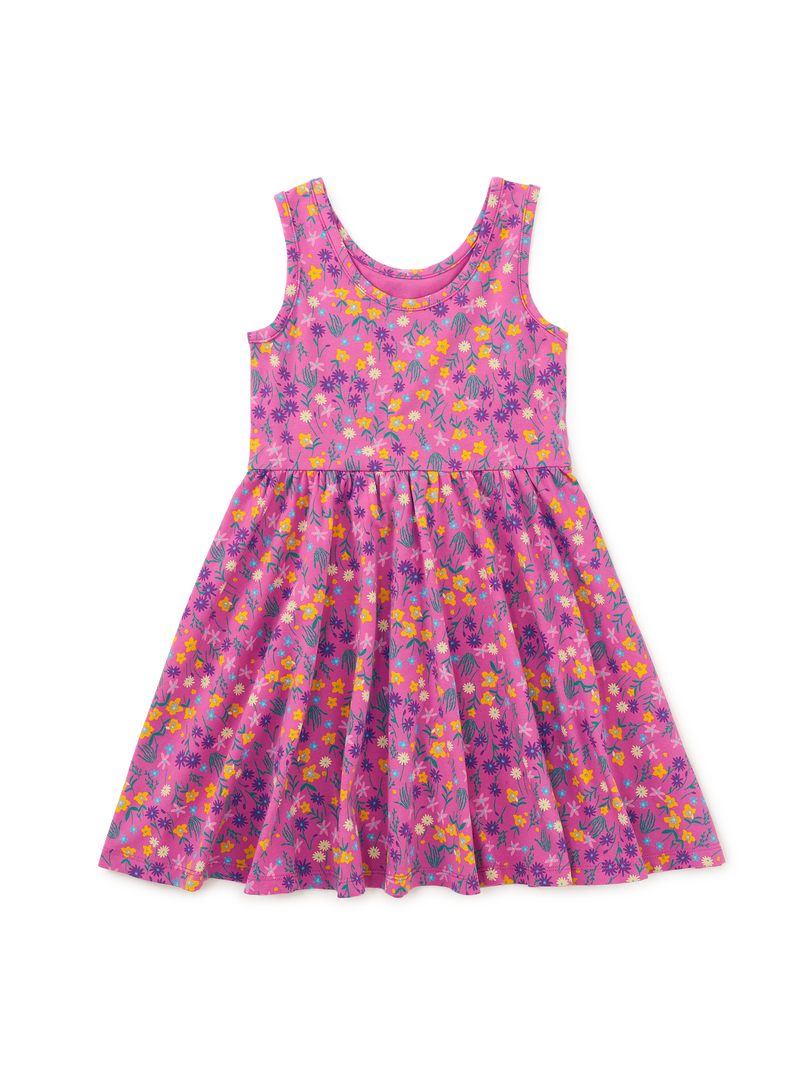 Sleveless Ballet Dress in Malindi Wildflowers - View 2