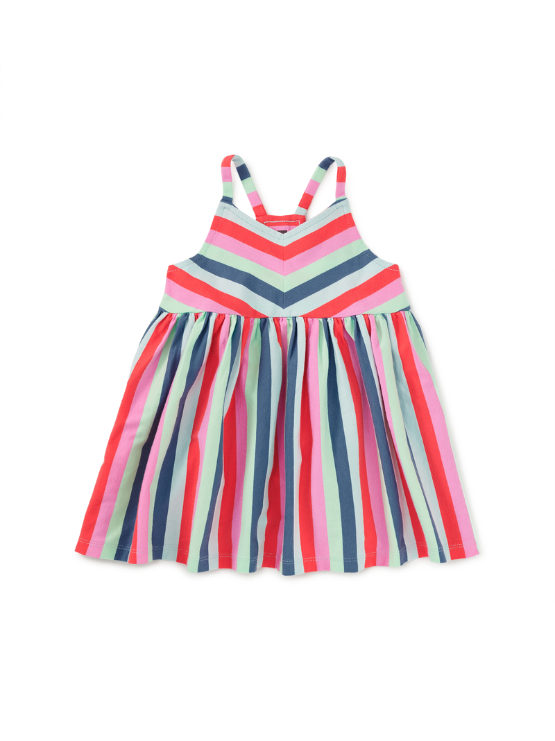 Racerback Twirl Dress in Scarlet - View 2