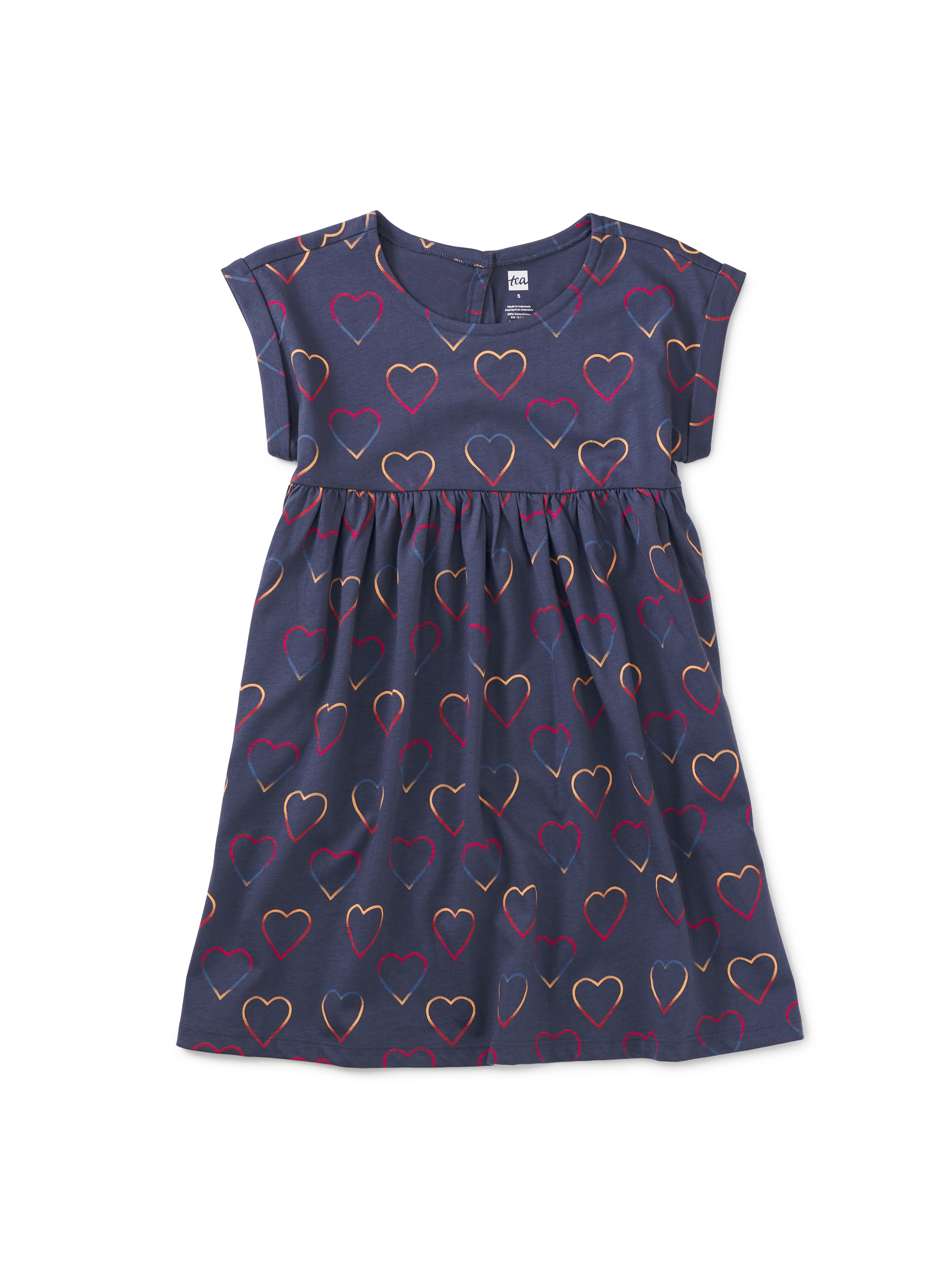 Short Sleeve Empire Dress