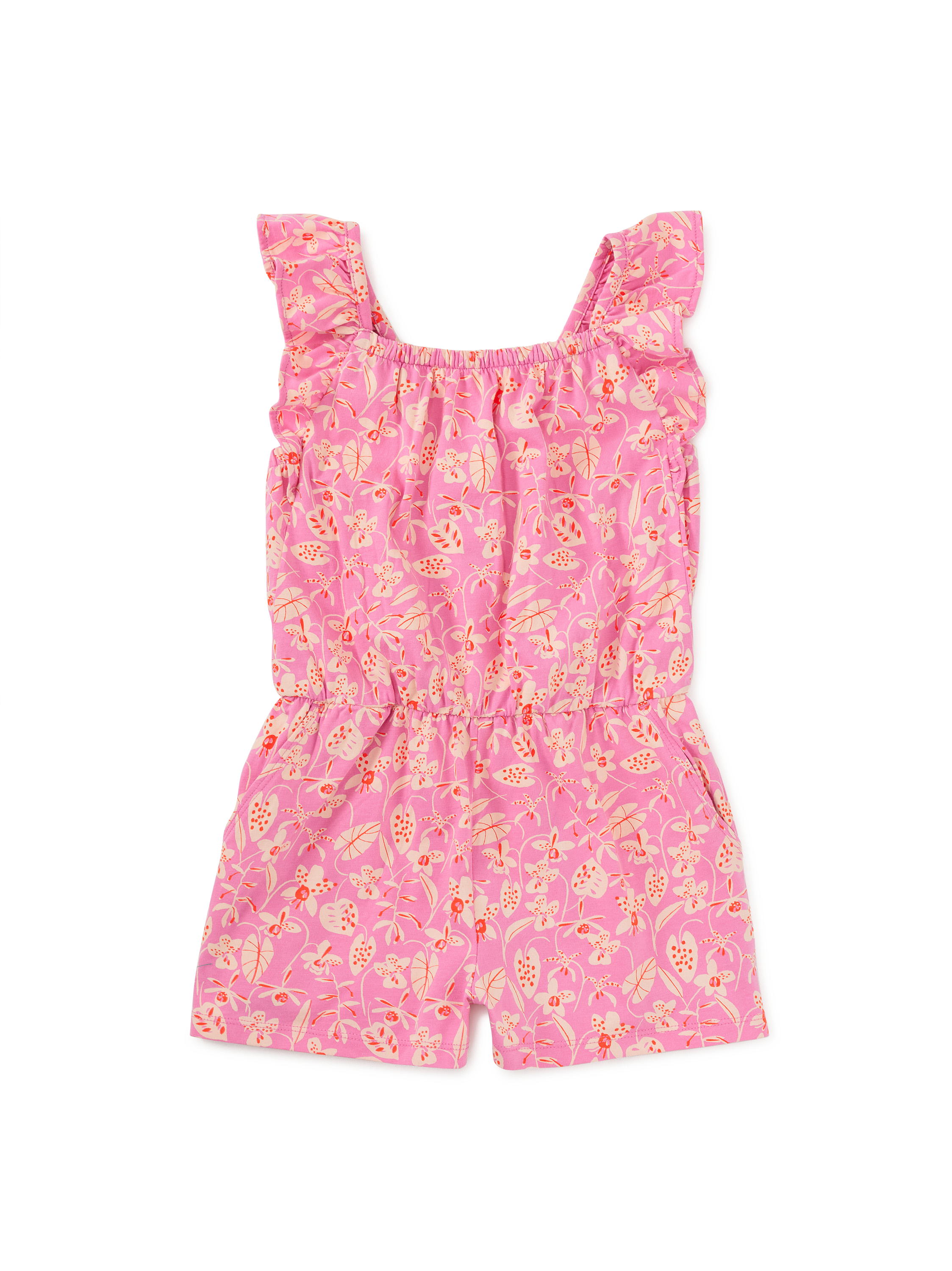 Ruffle Strap Romper