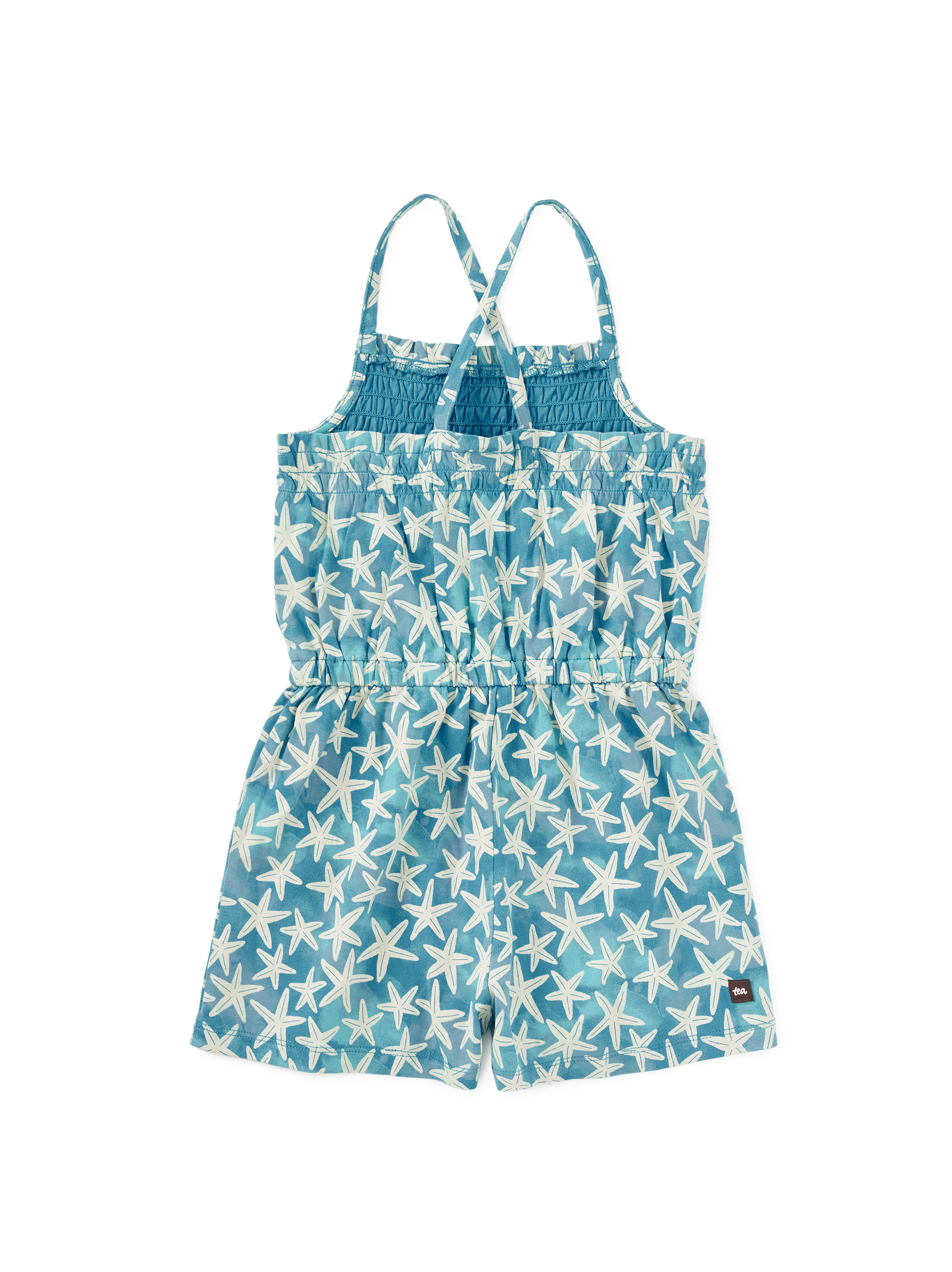 Smocked Strappy Romper