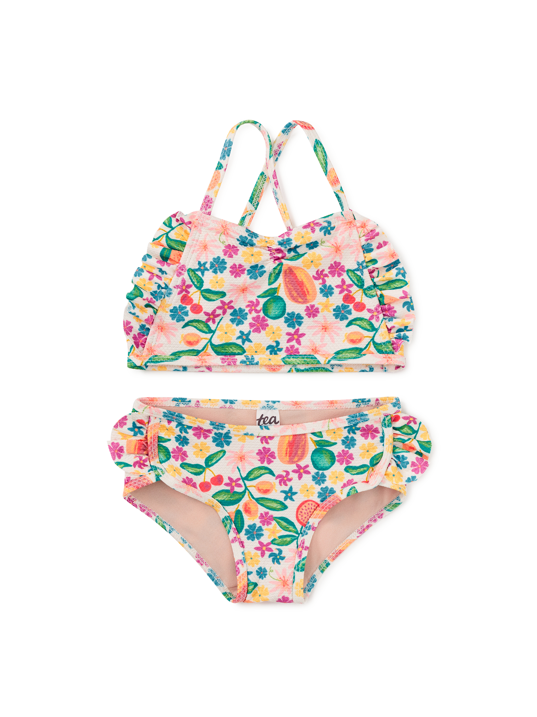 Ruffle Two-Piece Swim Set