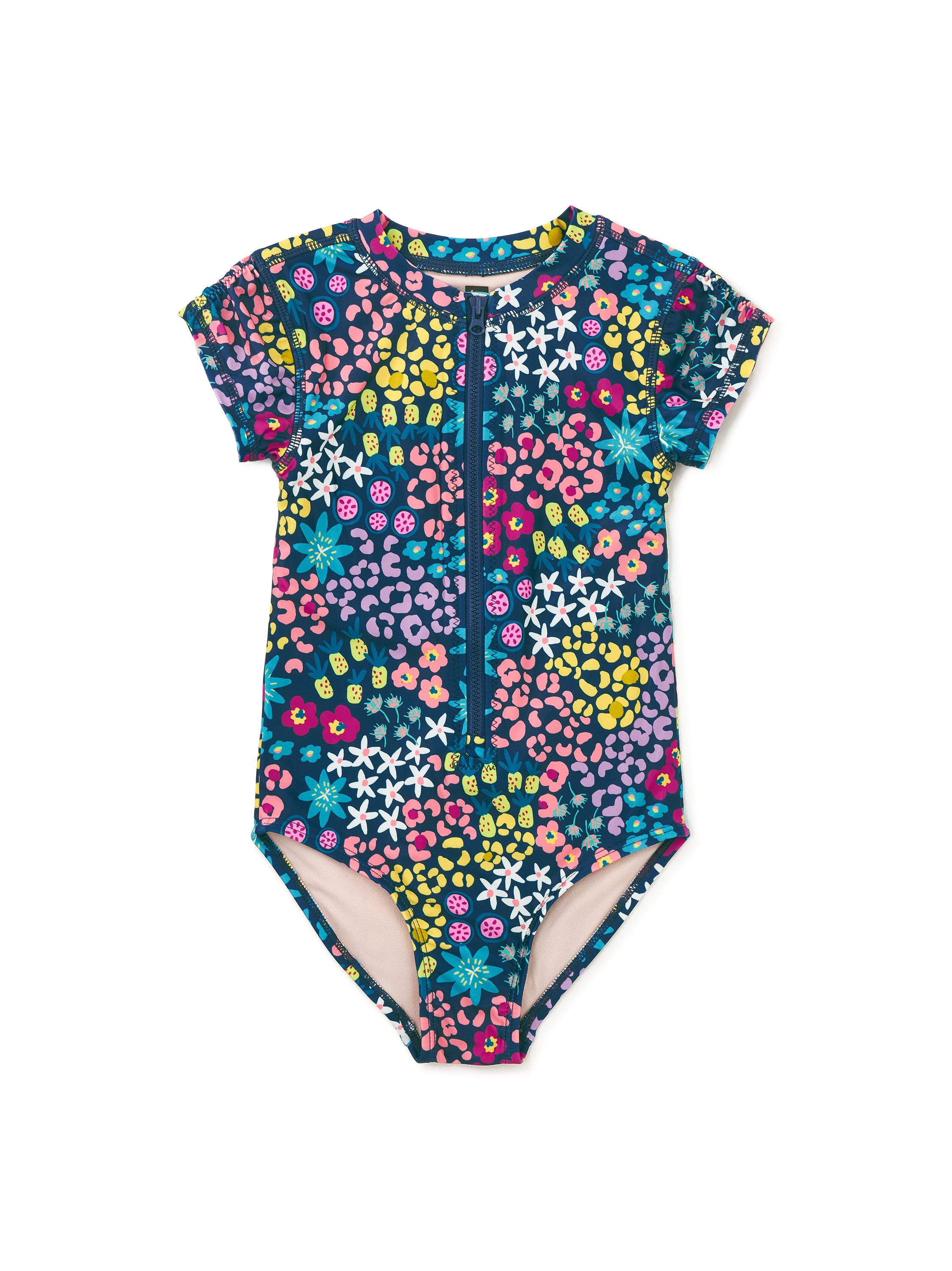 Rash Guard One-Piece Swimsuit