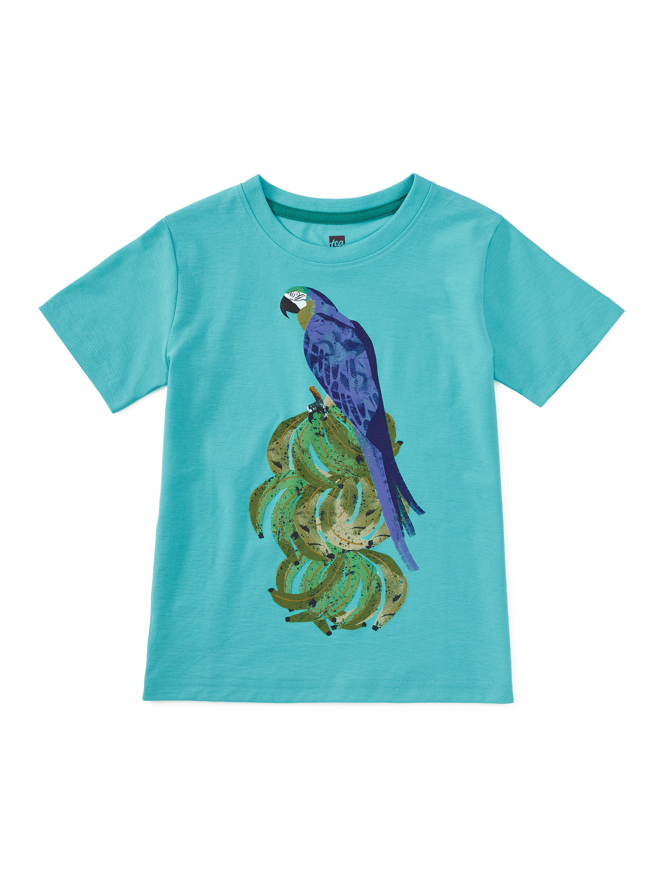 Macaw And Bananas Graphic Tee