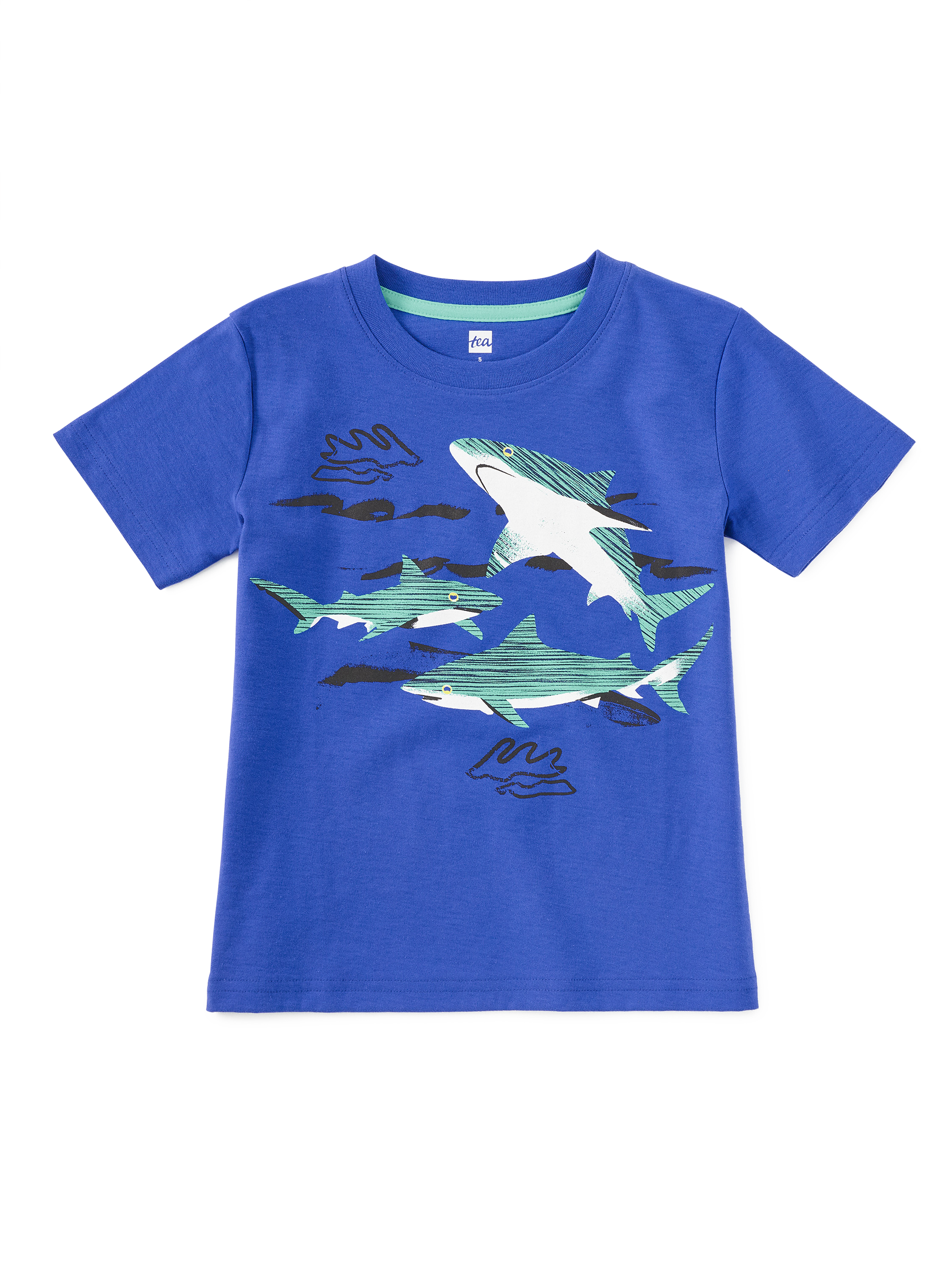 Shark Play Graphic Tee