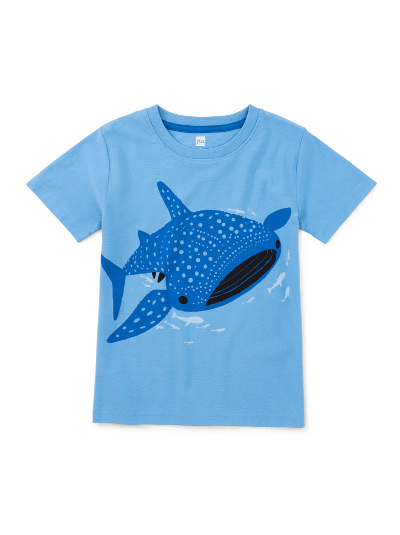 Tattle Whale Shark Tee in Blue Orchid - View 2
