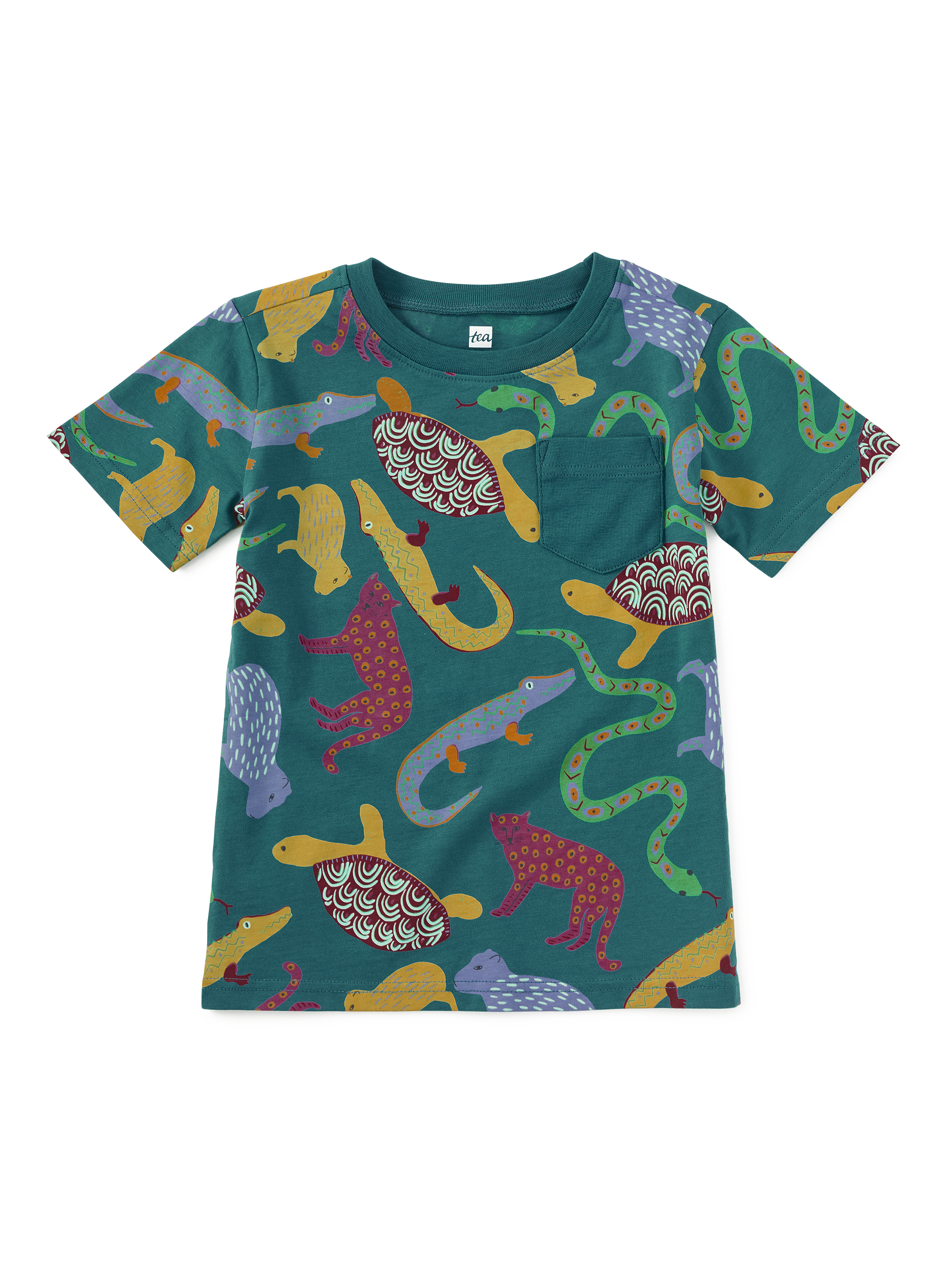 Printed Pocket Tee