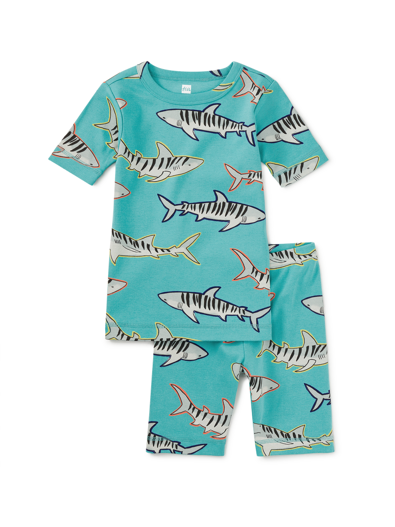 In Your Dreams Pajama Set in Tiger Sharks - View 1