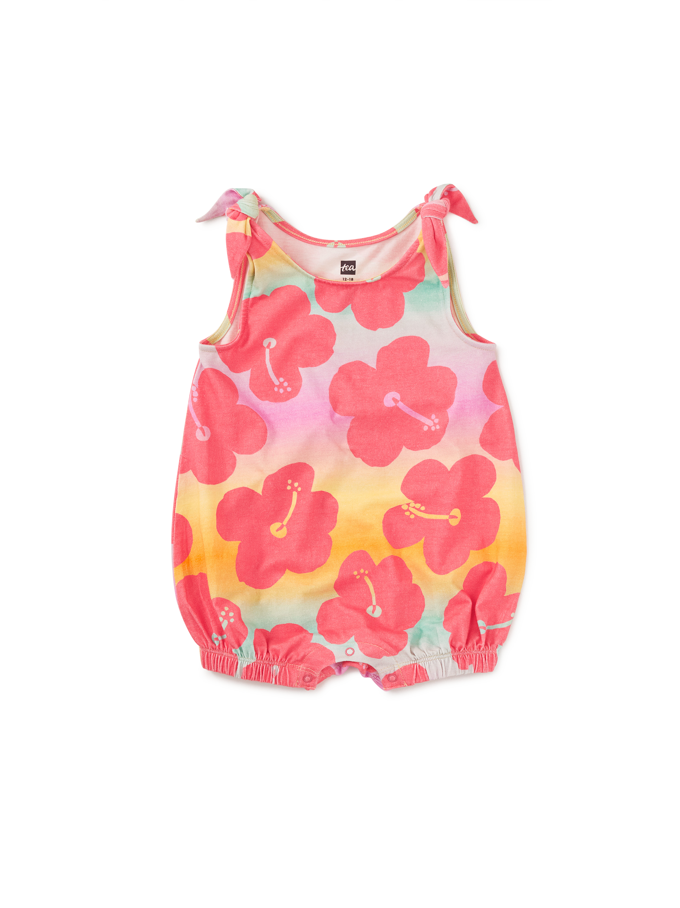 Tie Shoulder Baby Romper