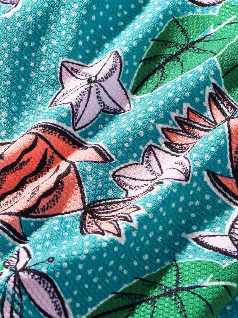 Rash Guard Baby Swim Set in Brazilian Tropical Fish - View 2