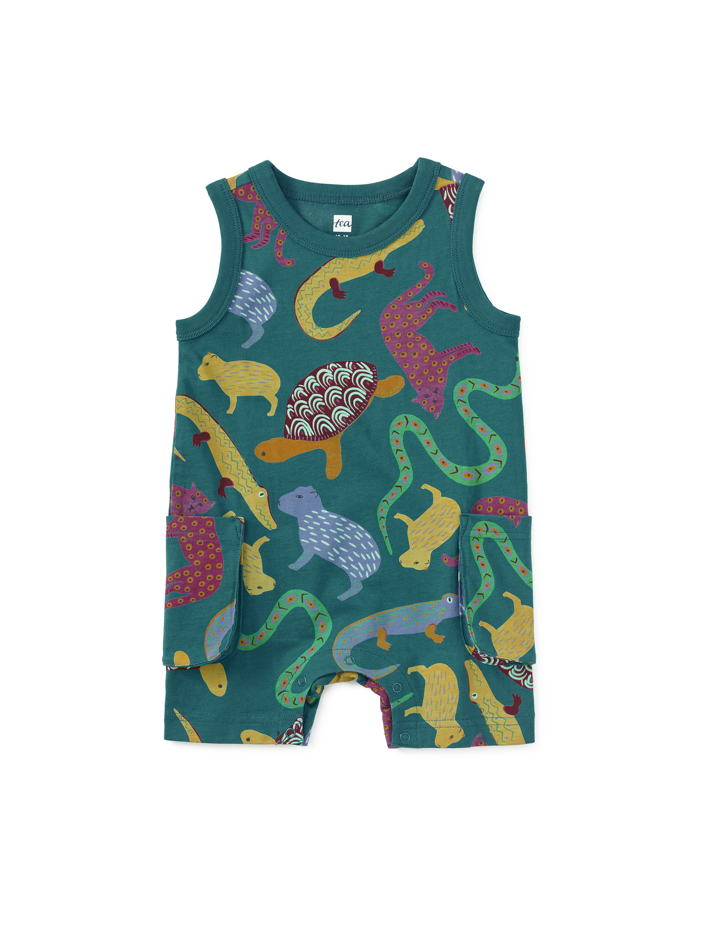 Sleeveless Baby Romper