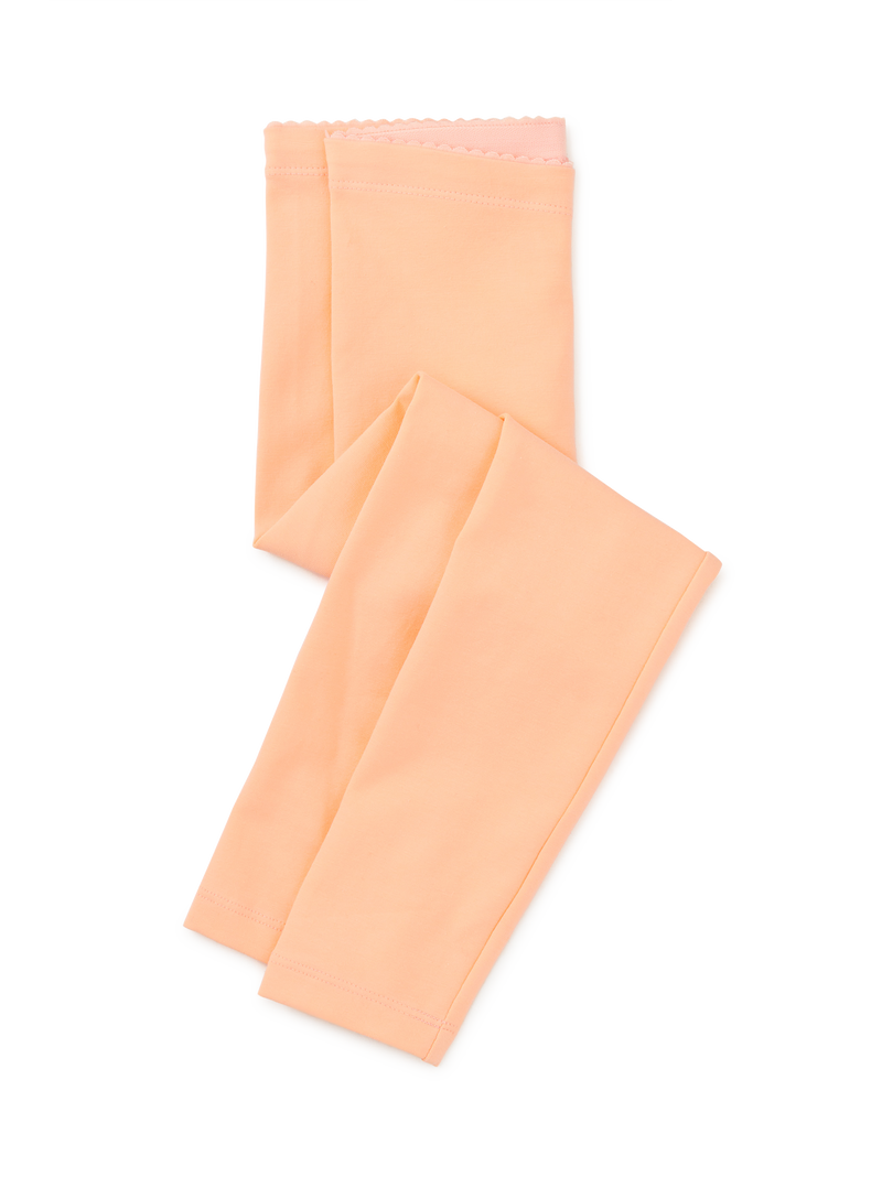Solid Leggings in Salmon - View 1