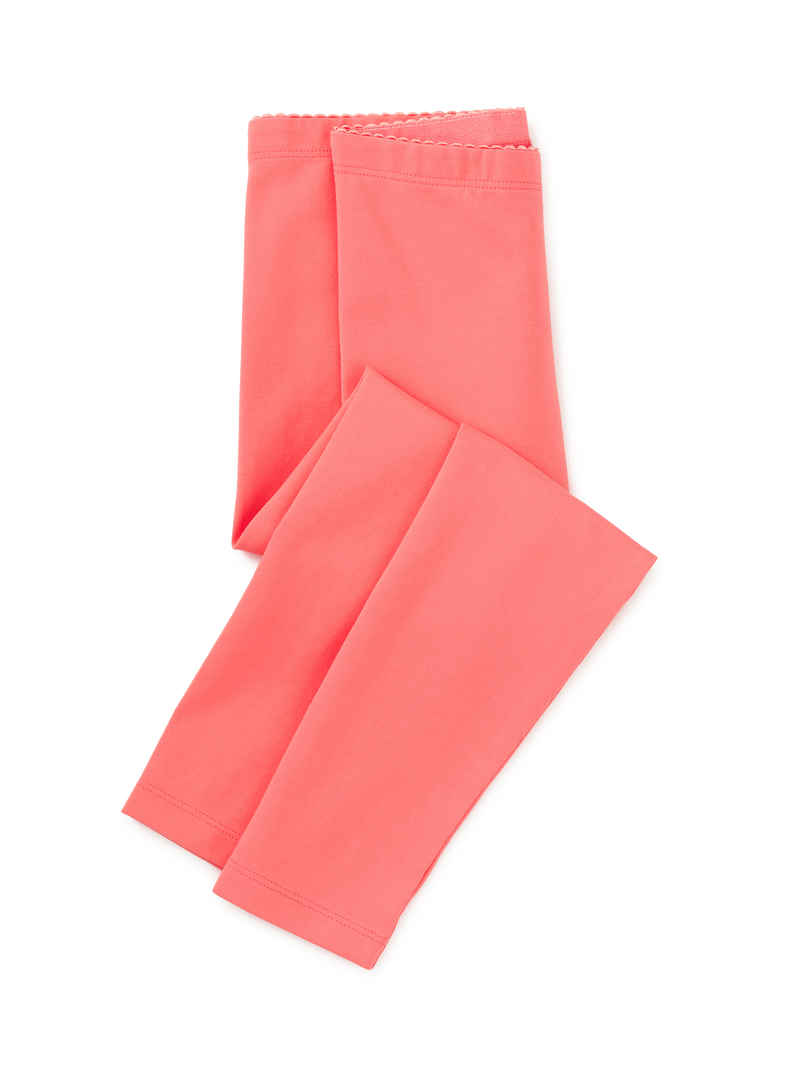 Solid Leggings in Sunset Pink - View 1