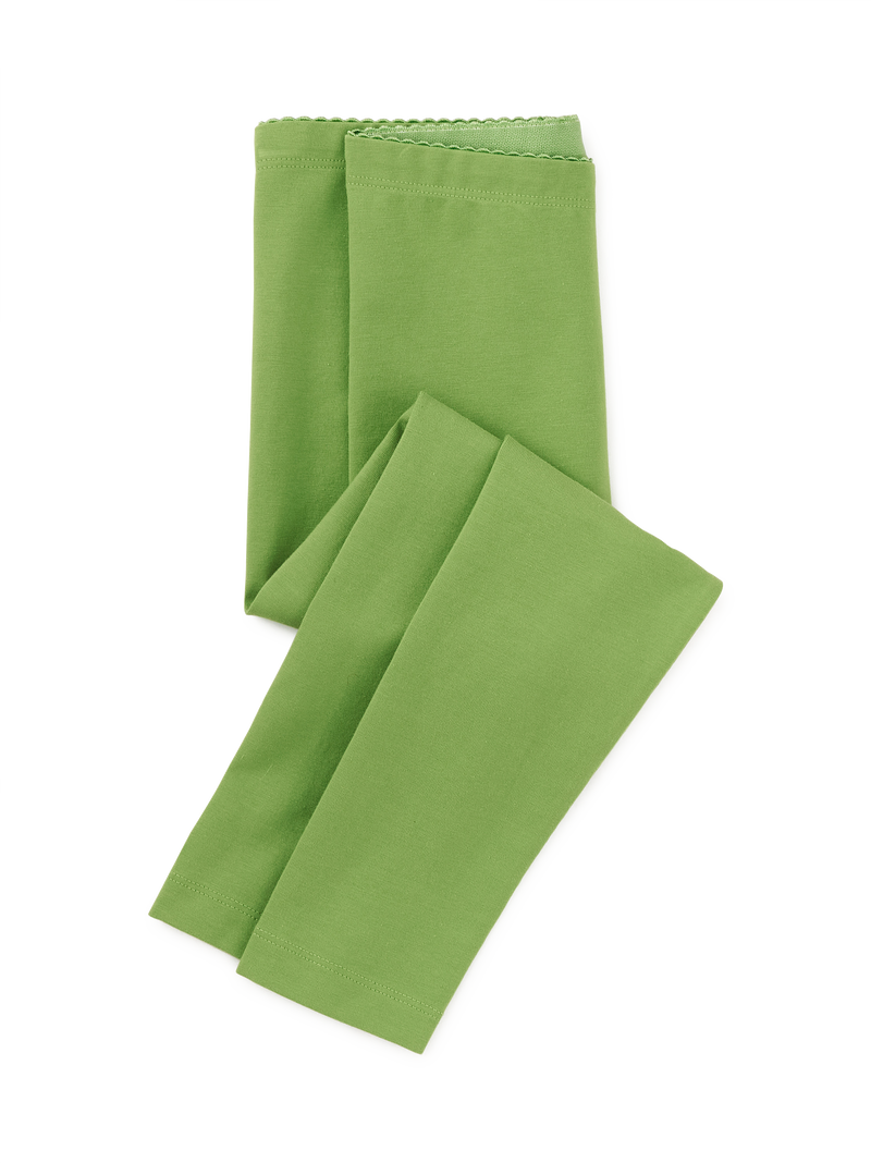 Solid Leggings in Matcha - View 1