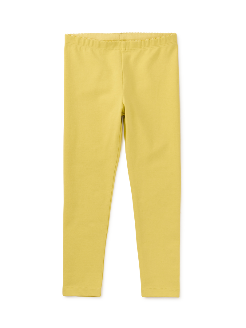 Solid Leggings in Lemongrass - View 2