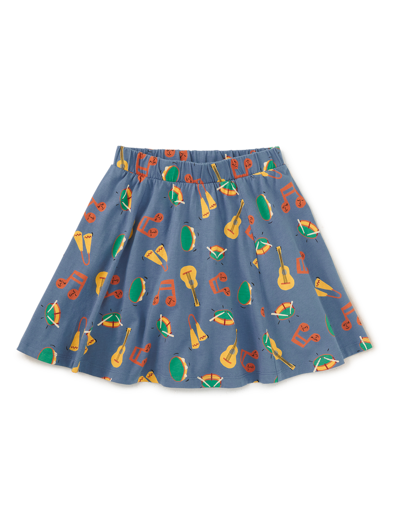 Twirl Skort in Bateria Instruments - View 1