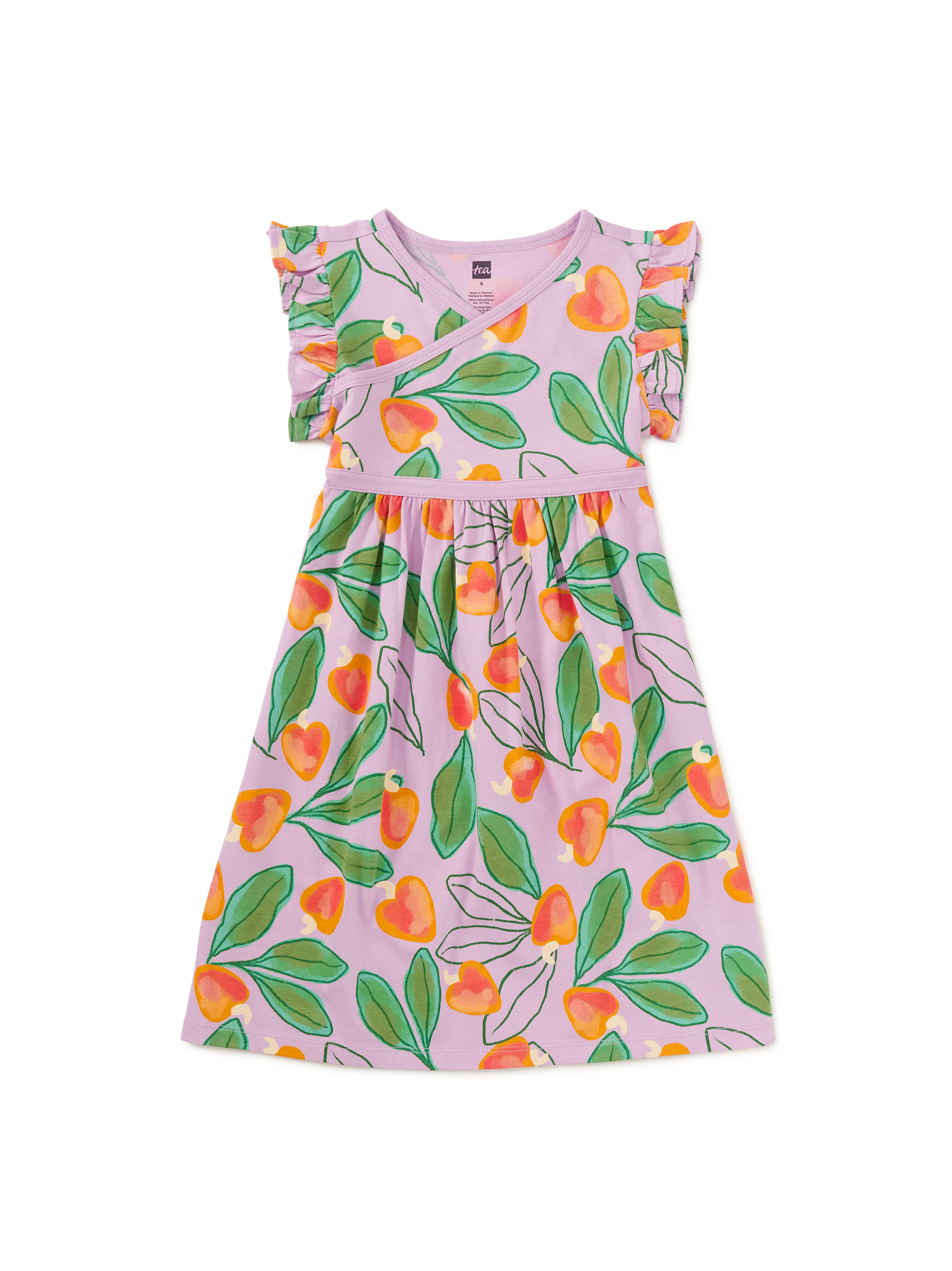 Wrap Neck Dress