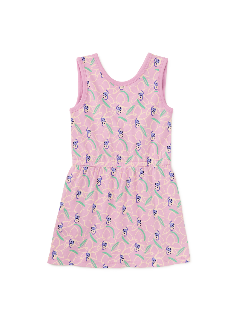 Reversible Dress in Cattleya Orchid - View 1