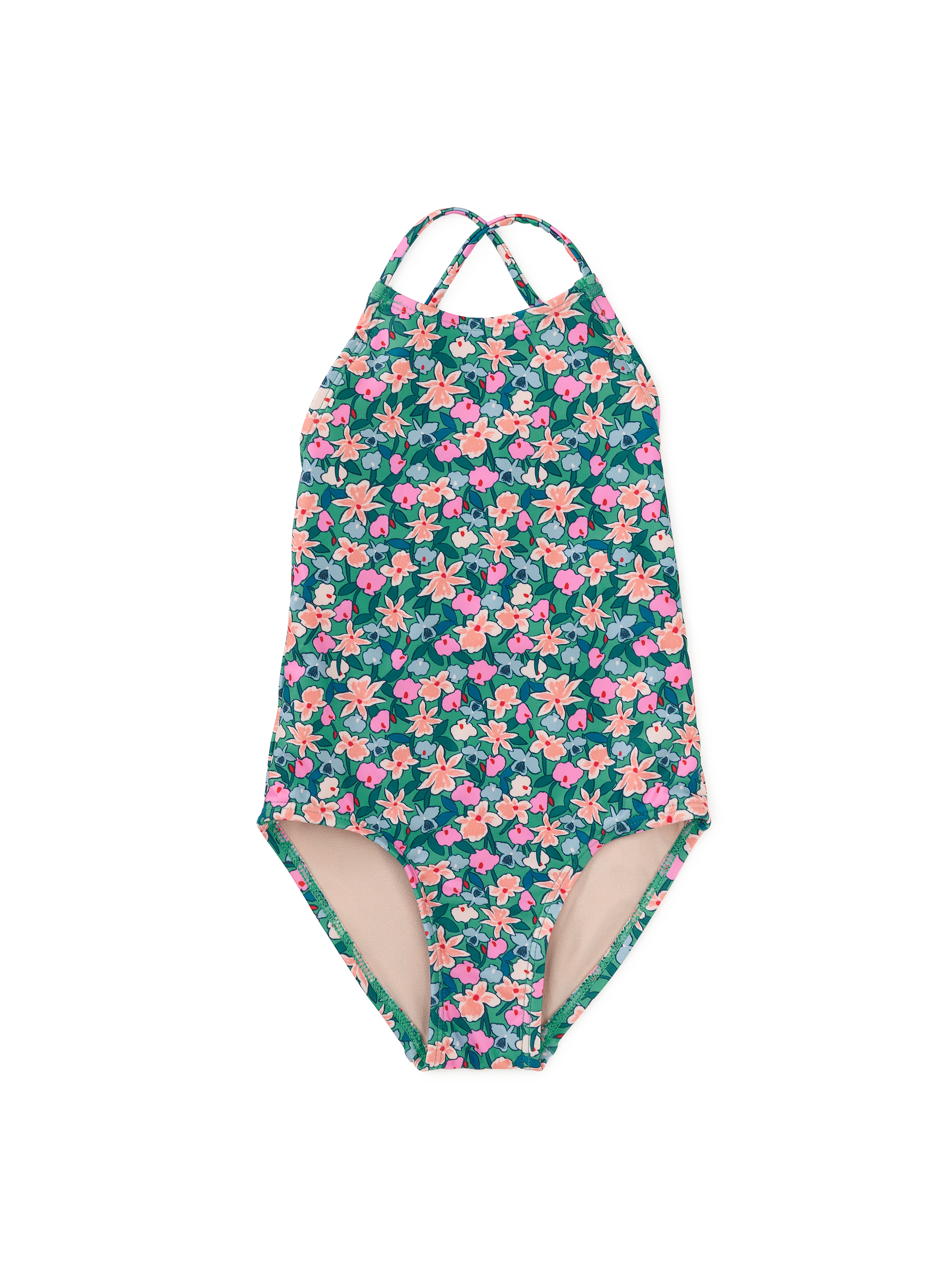 Cross Back One-Piece Swimsuit