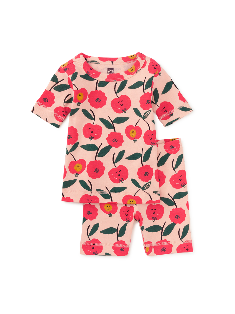 In Your Dreams Pajama Set in Brazilian Cherries - View 2