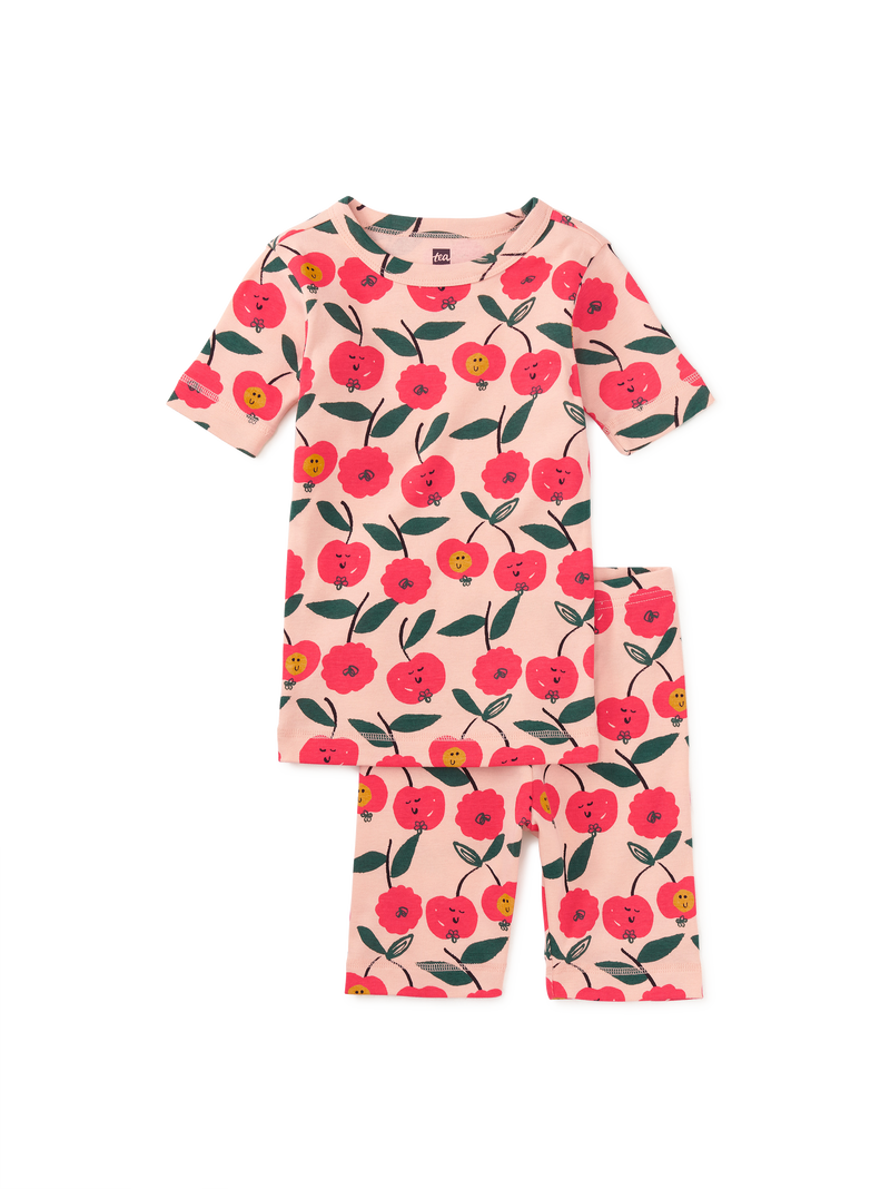In Your Dreams Pajama Set in Brazilian Cherries - View 1