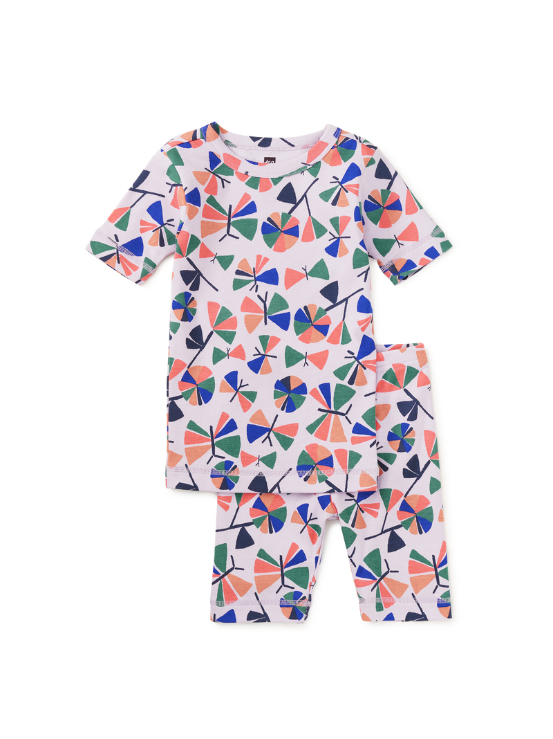In Your Dreams Pajama Set in Butterfly Floral - View 1