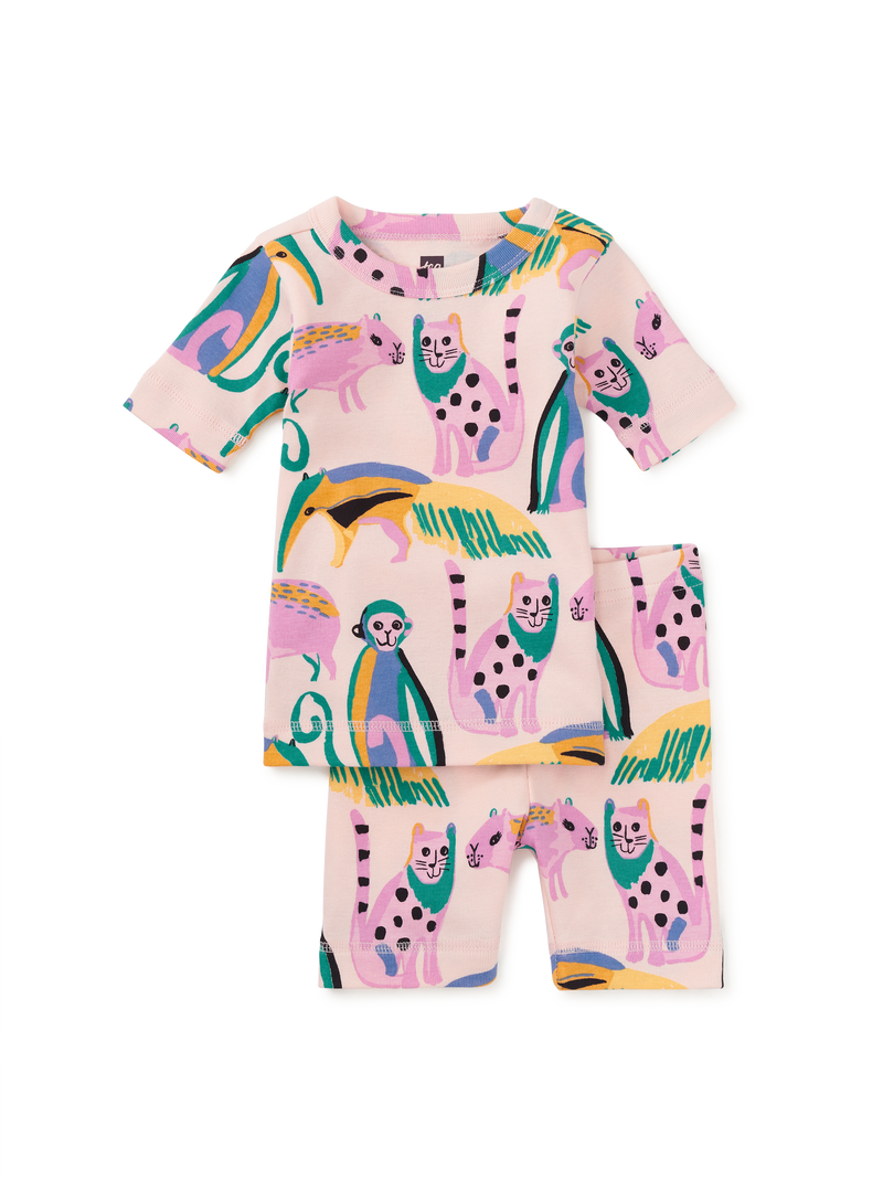 In Your Dreams Pajama Set in Brazilian Animal Friends - View 2
