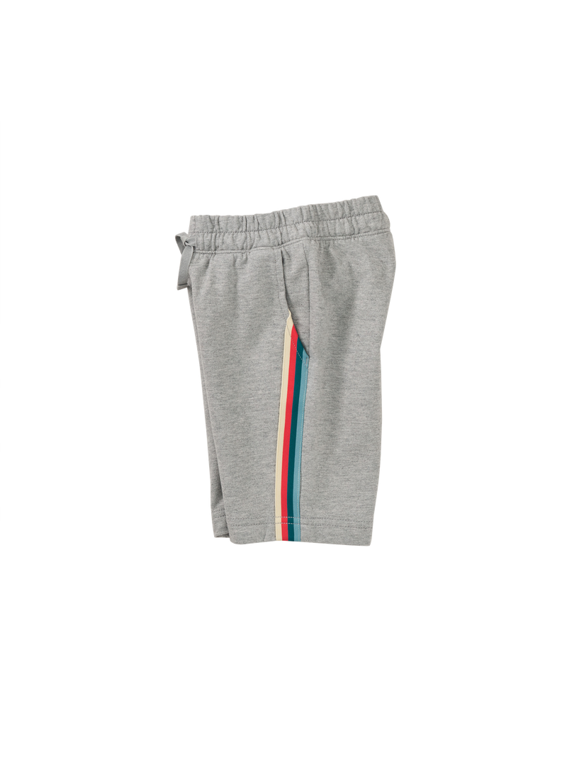 Soca Shorts in Med Heather Grey - View 2