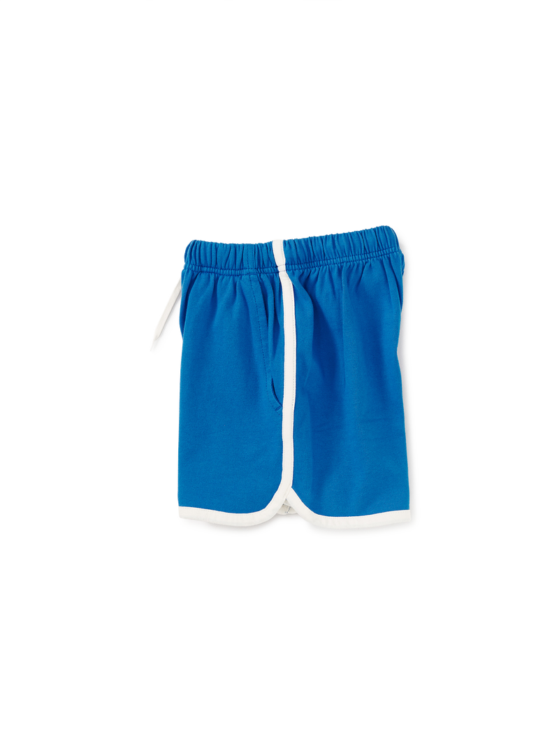 Sporty Ringer Shorts in Imperial - View 2