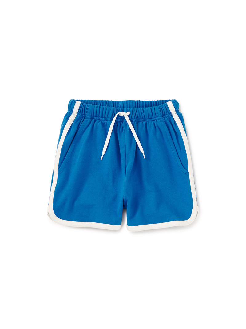 Sporty Ringer Shorts in Imperial - View 1