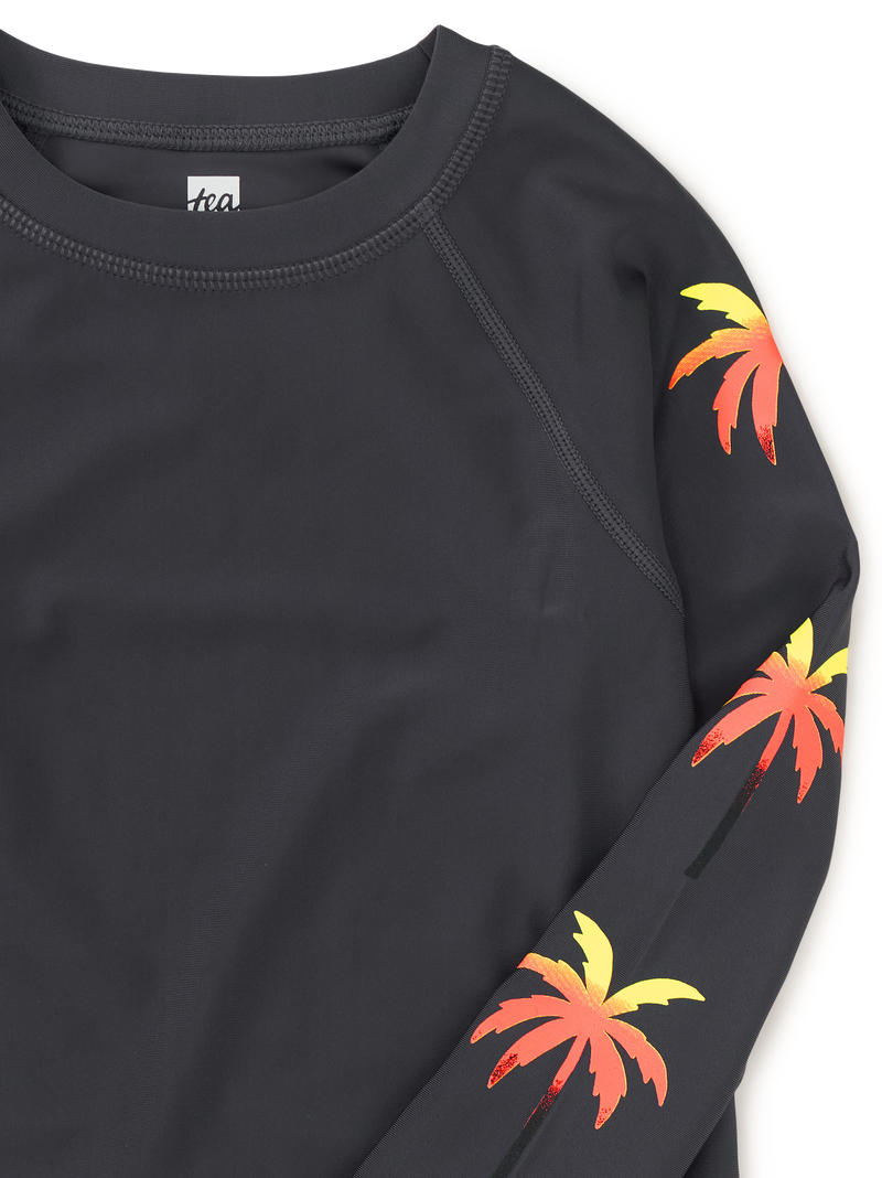 Palm Sleeve Rash Guard in Pepper - View 2