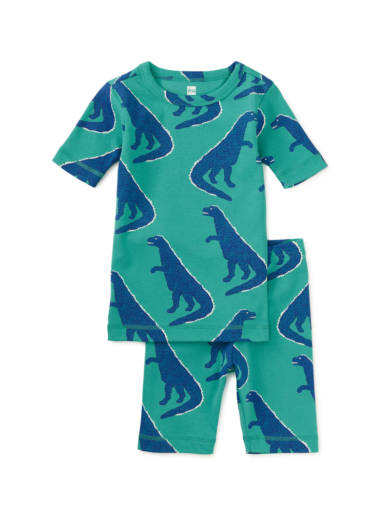In Your Dreams Pajama Set in Stompin T-Rex - View 1