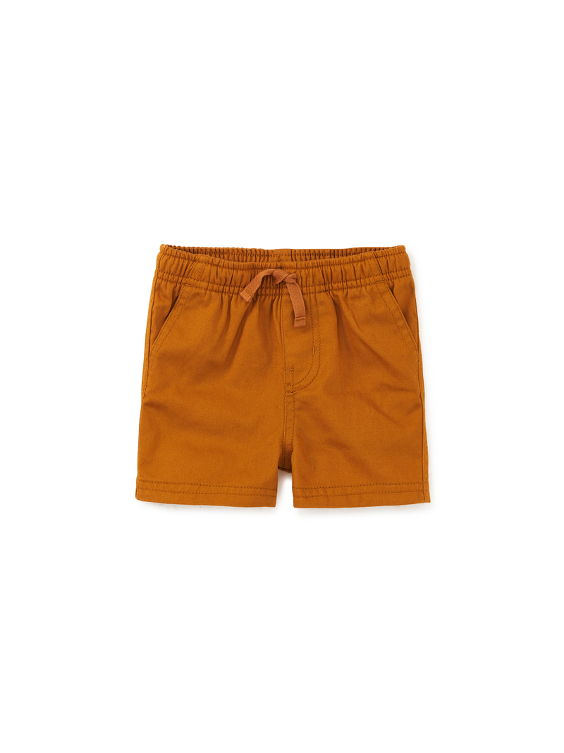 Twill Sport Shorts in Nugget - View 2