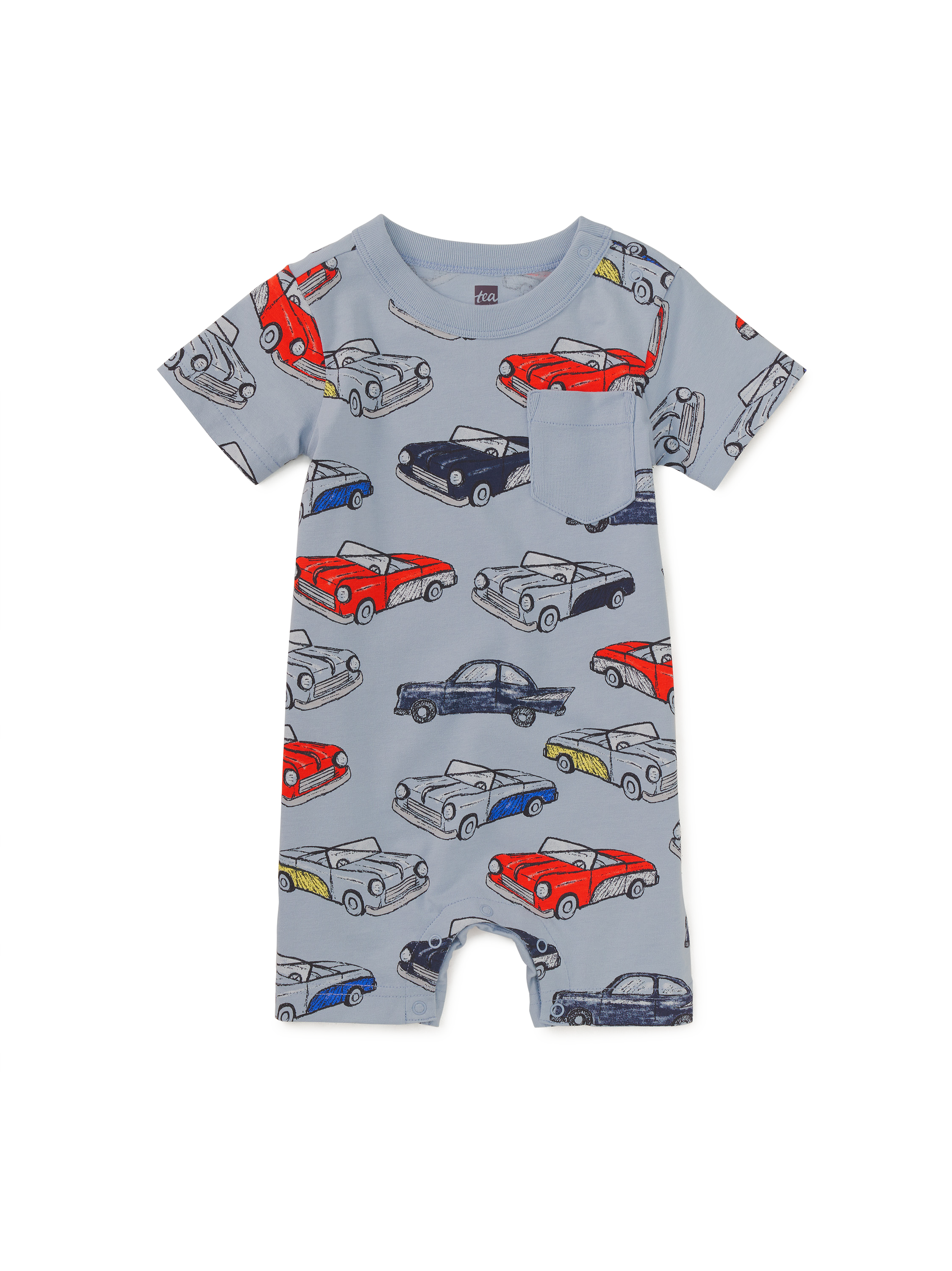 Pocket Shortie Baby Romper