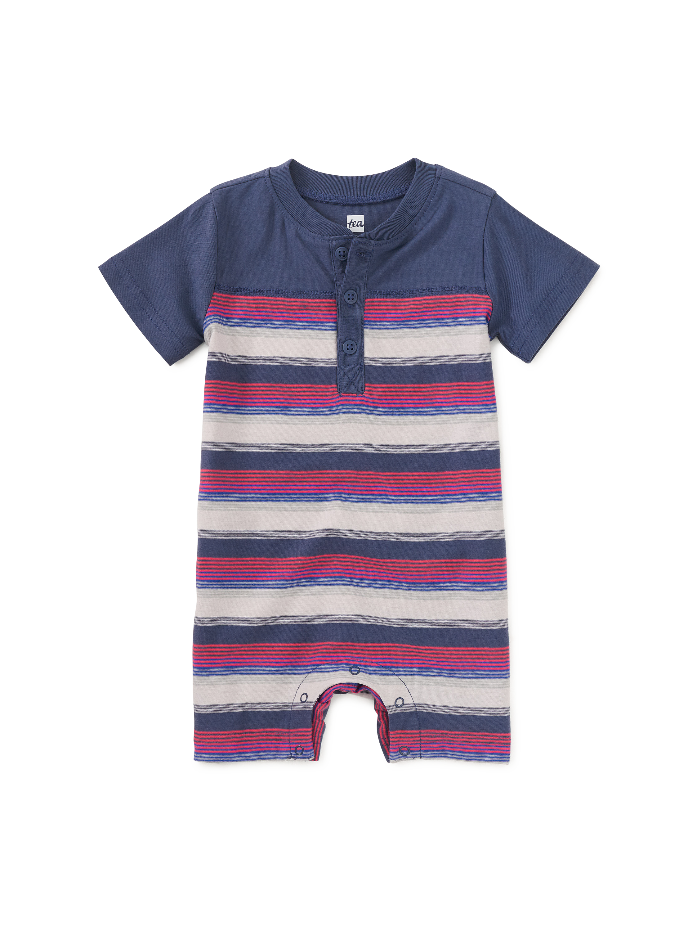 Henley Baby Romper