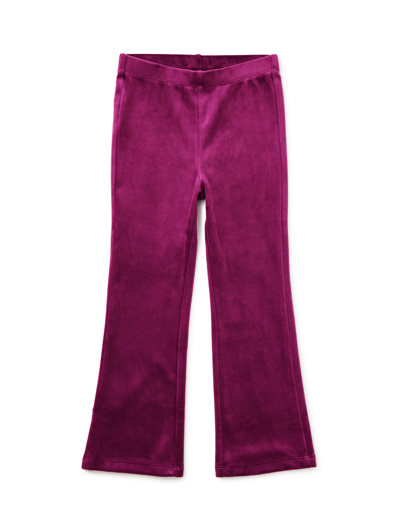 Very Velour Flare Pants in Cosmic Berry - View 1