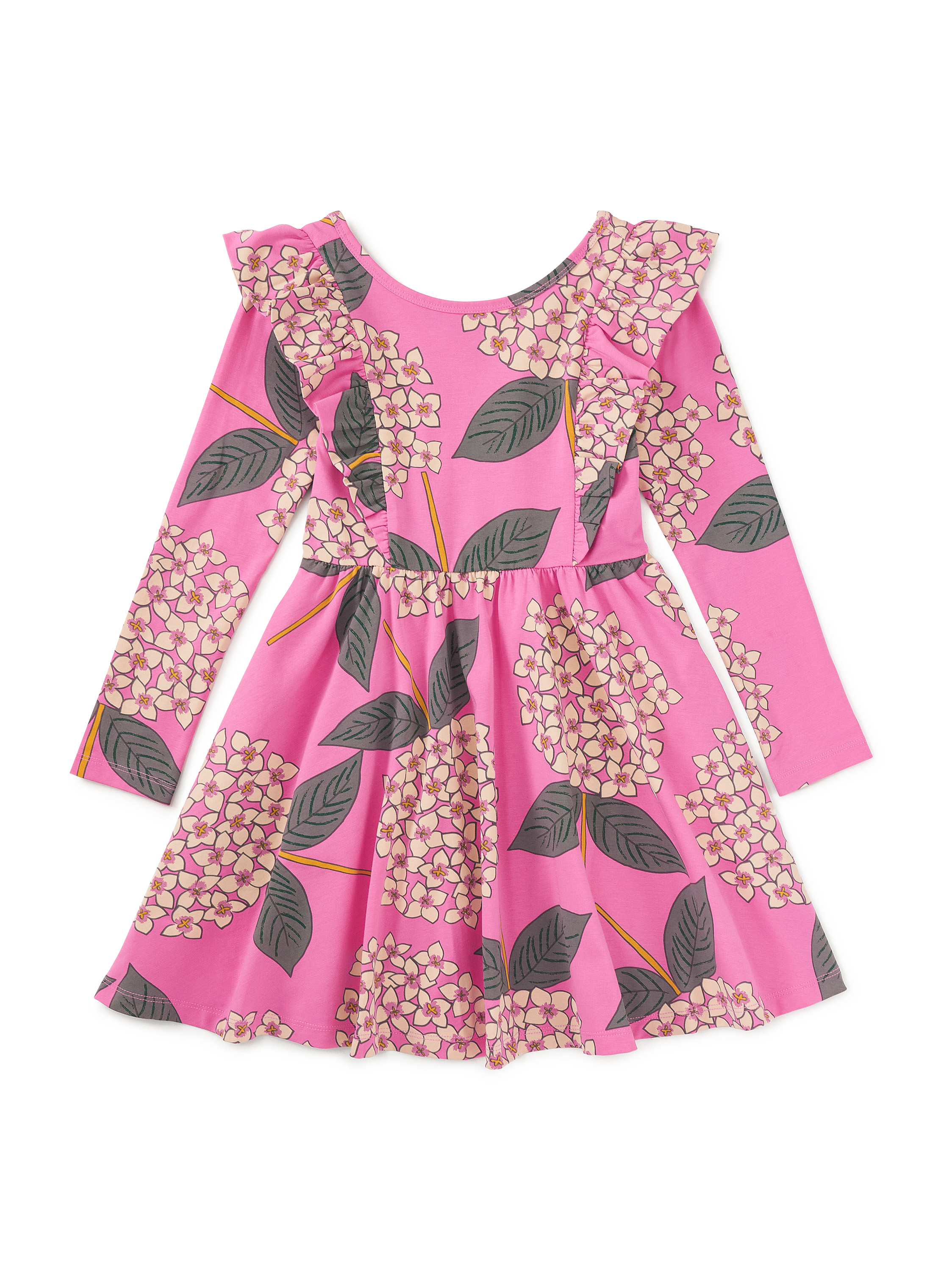 Ruffle Shoulder Ballet Dress