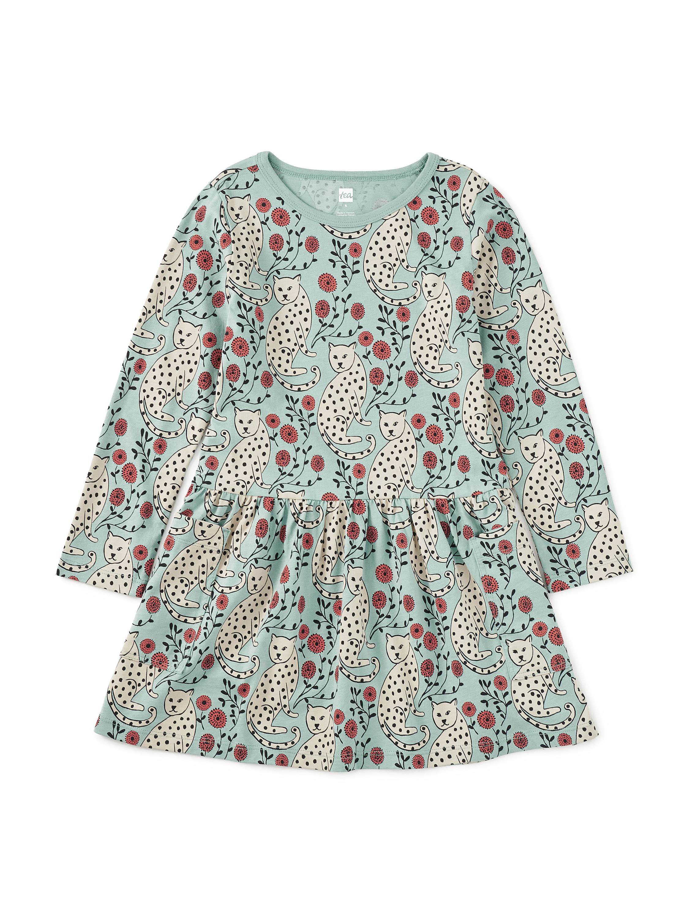 Long Sleeve Pocket Dress