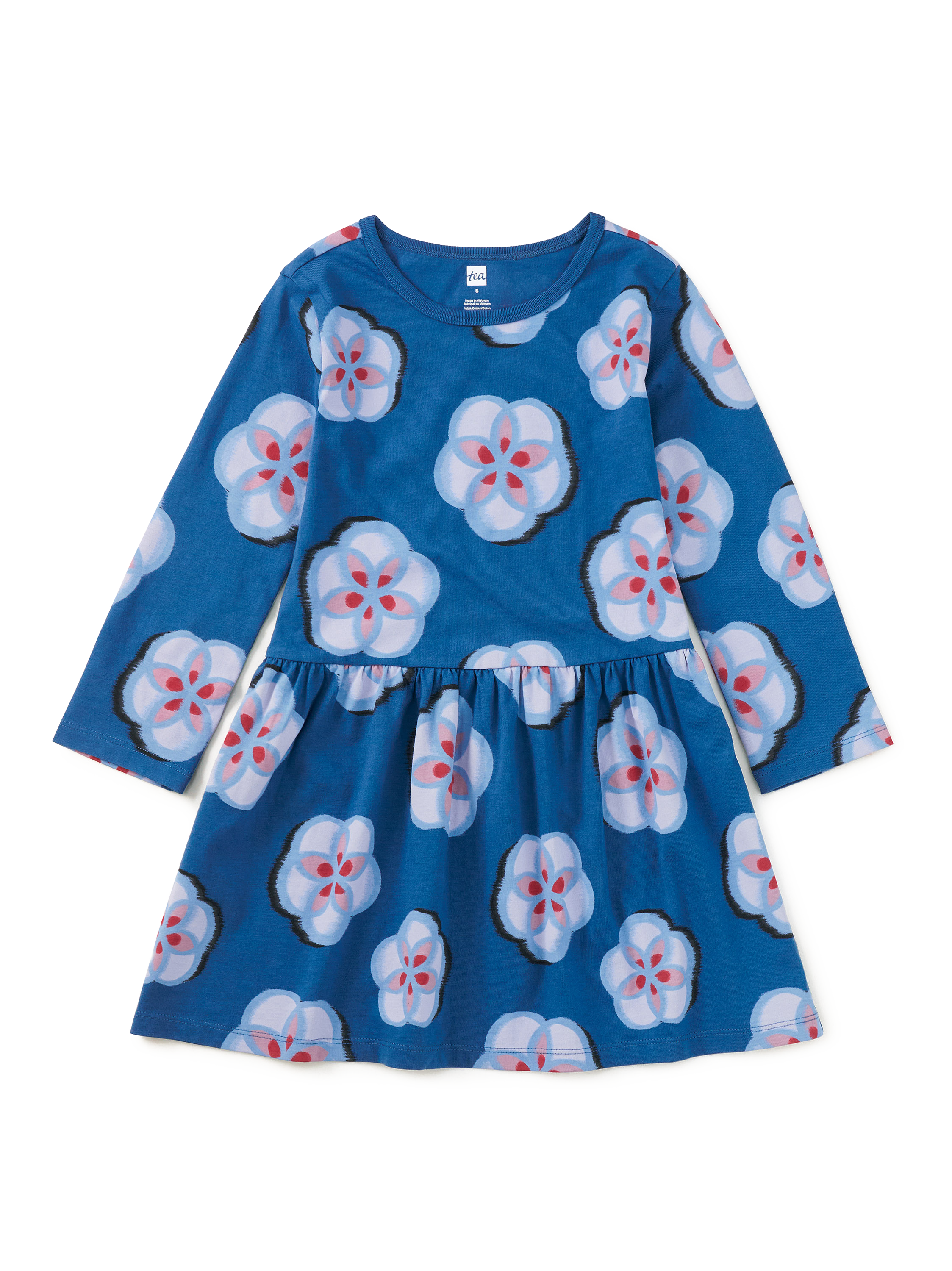 Long Sleeve Skirted Dress