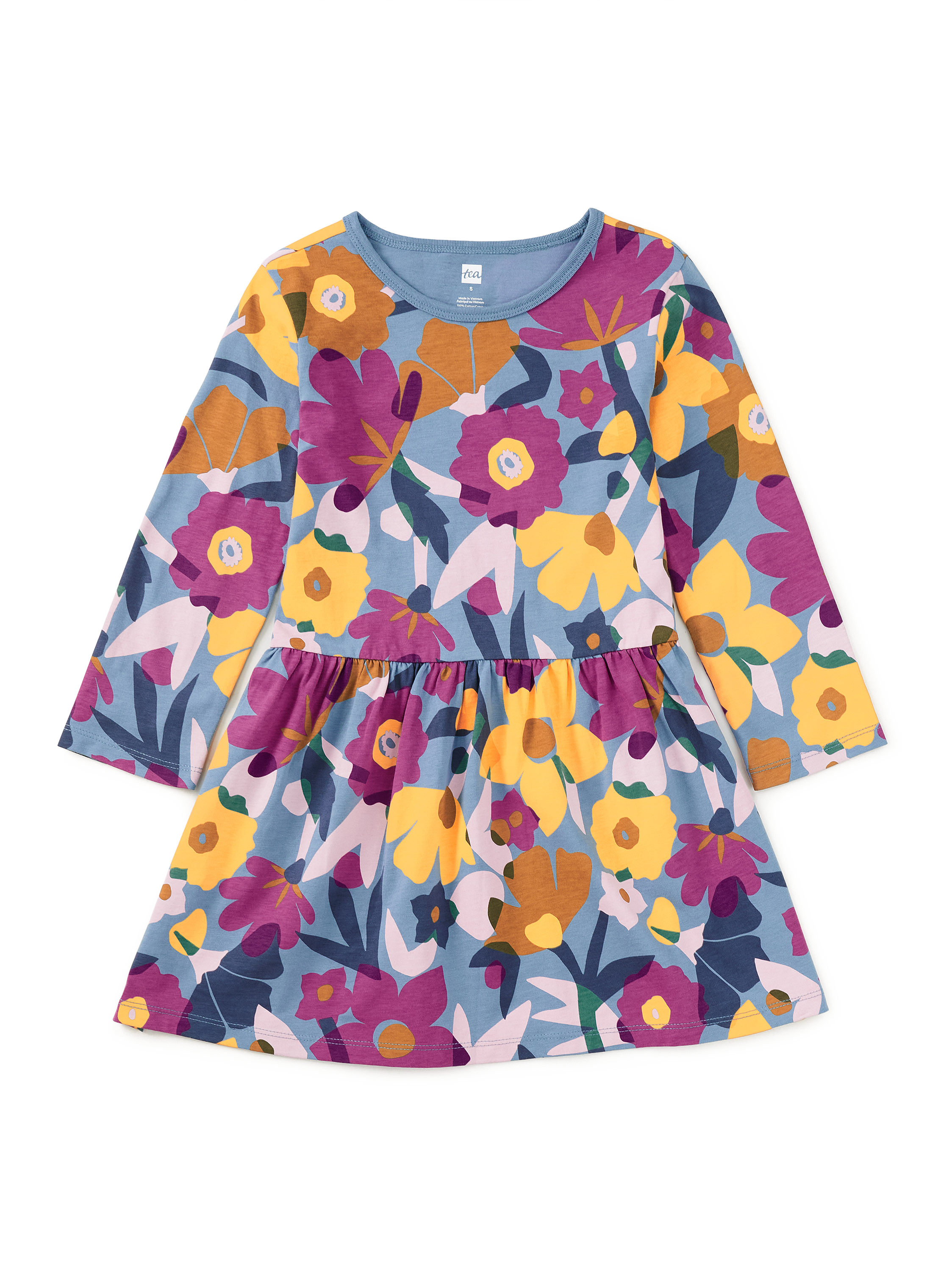 Long Sleeve Skirted Dress