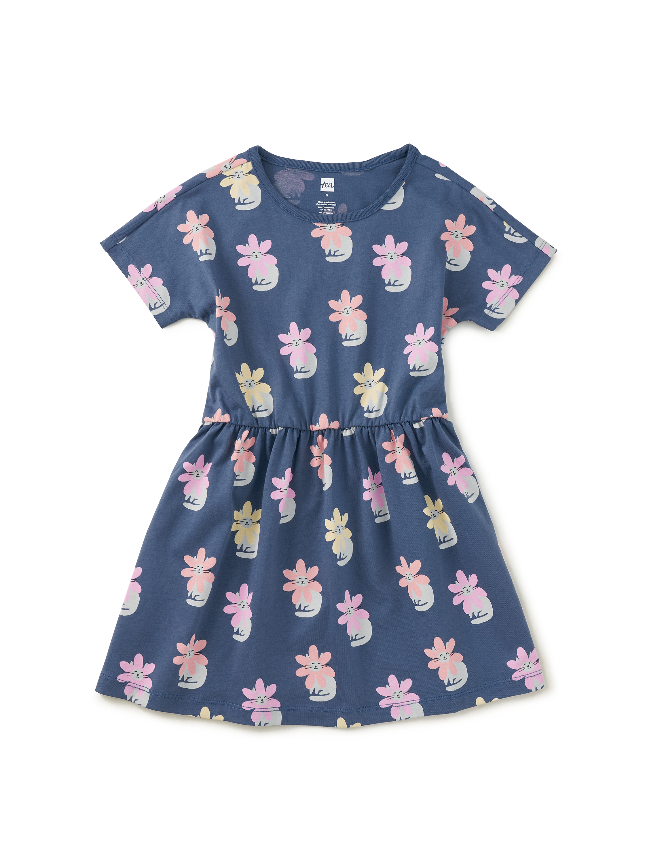 Short Sleeve Twirl Dress
