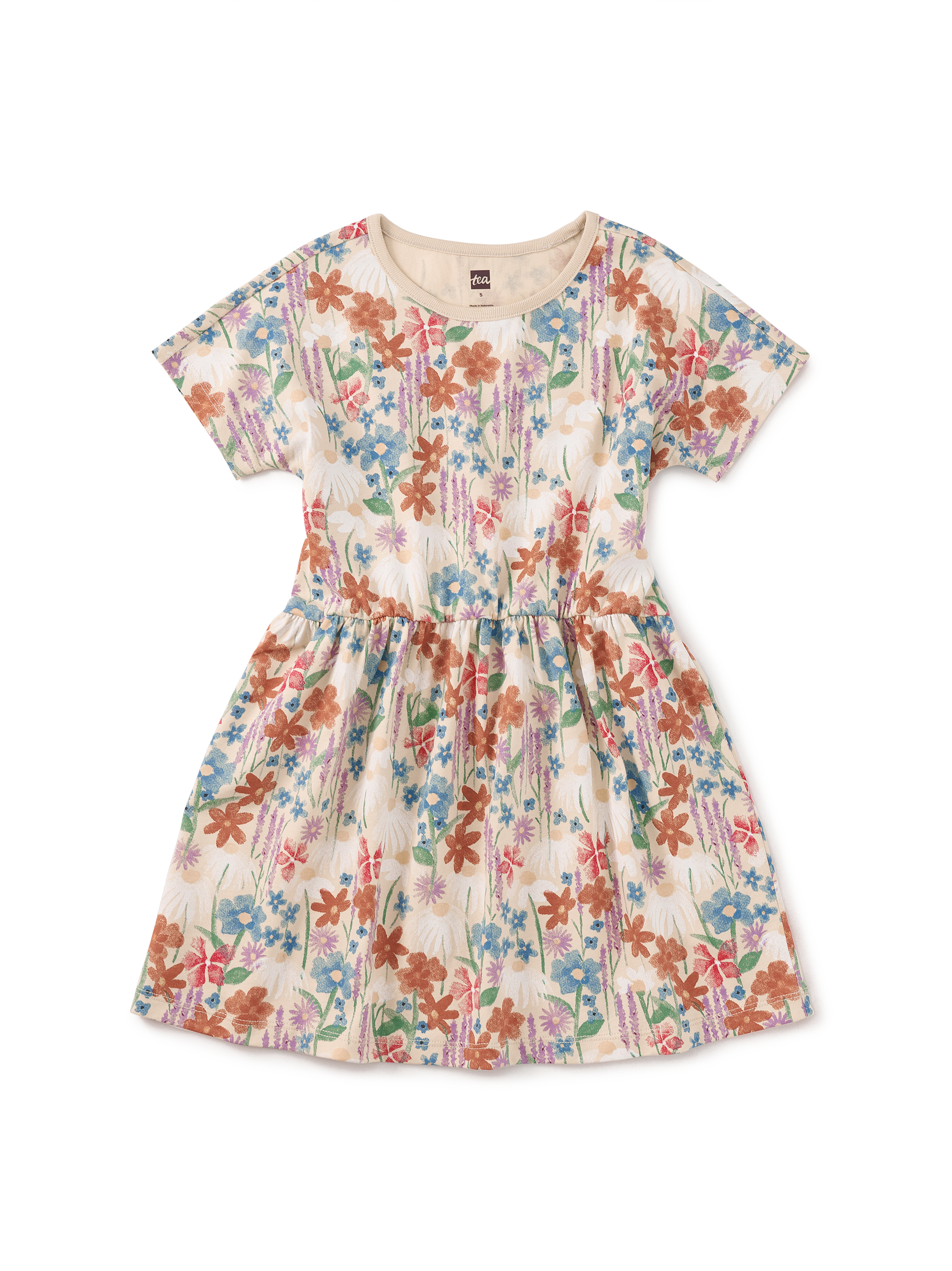 Short Sleeve Twirl Dress