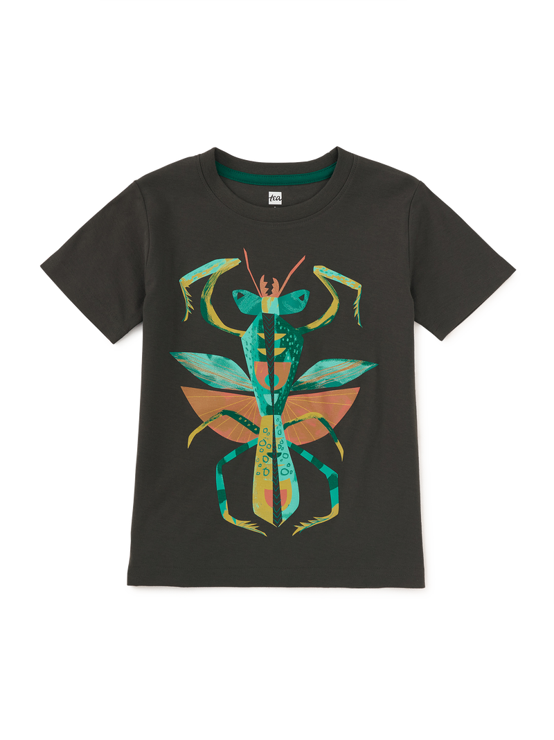 Mantis Graphic Tee in Iron - View 1