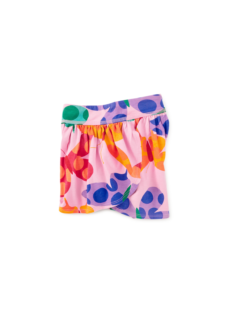 Sporty Petal Shorts in Butterfly Spot - View 2