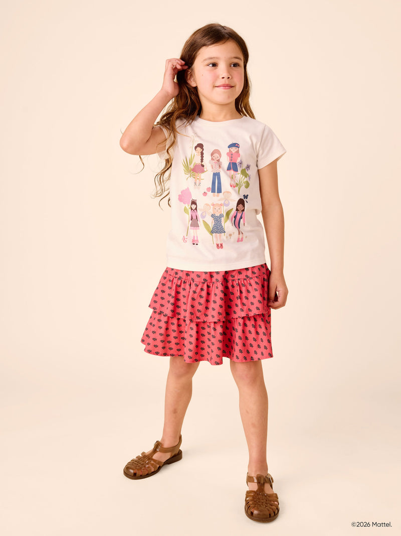 American Girl® Tiered Skort in Josefina Print - View 2