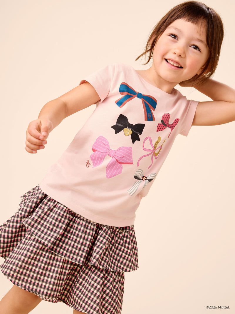 American Girl® Tiered Skort in Samantha Print - View 2