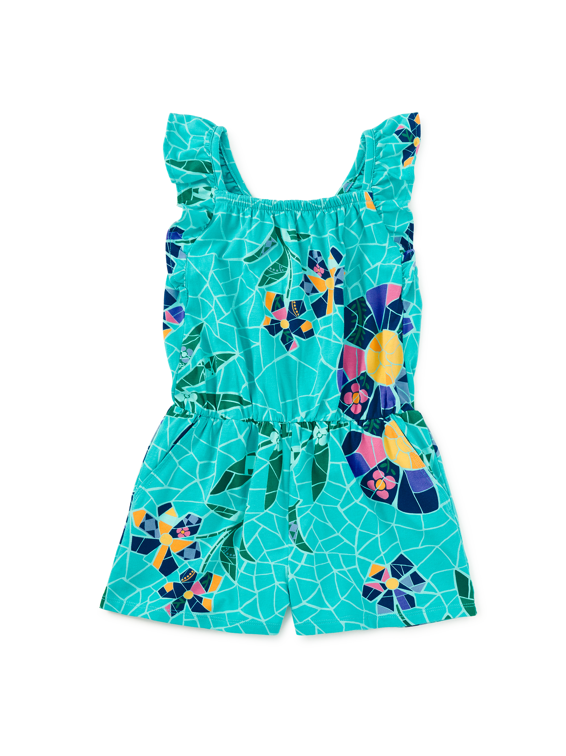 Ruffle Strap Romper