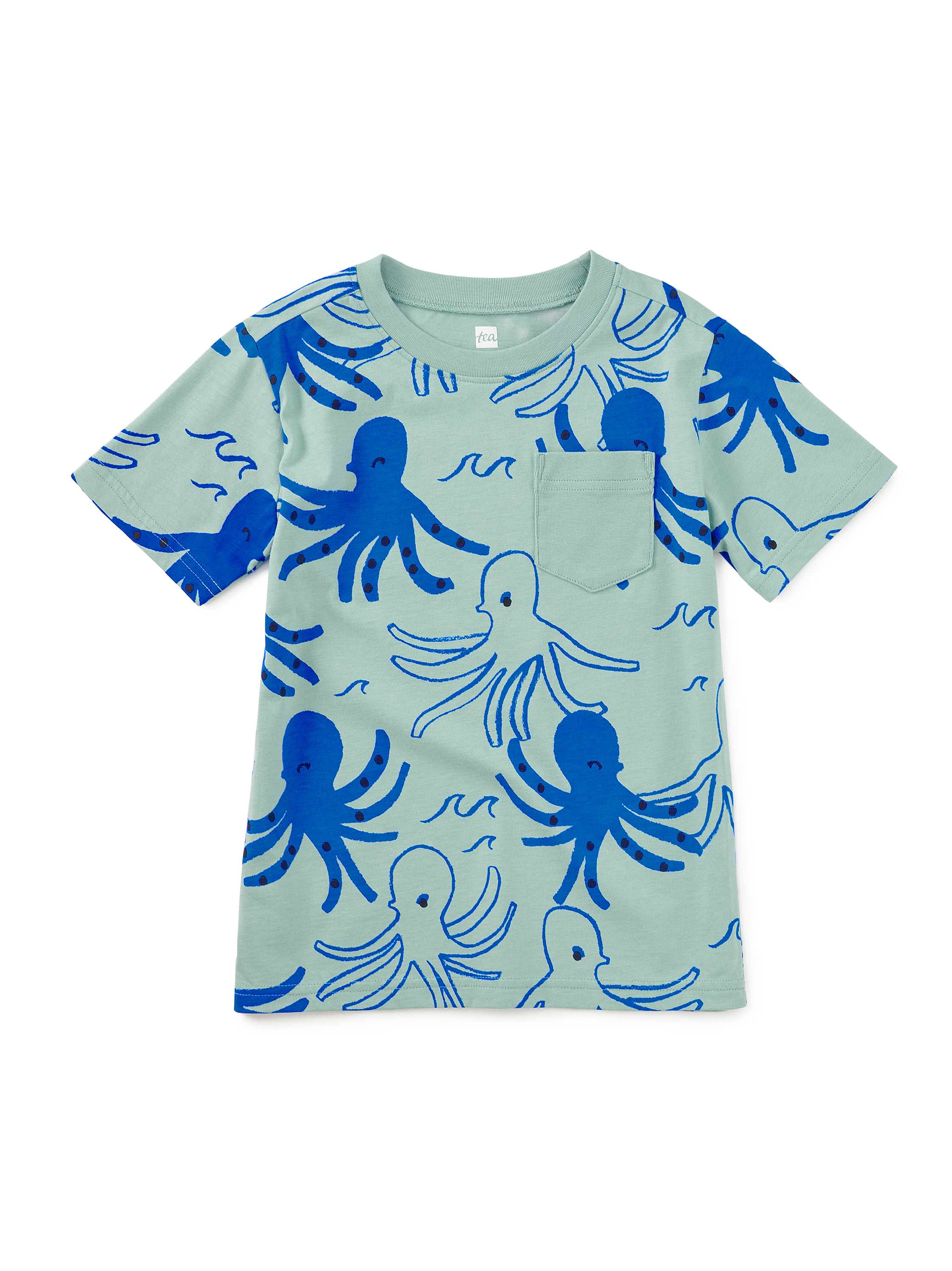 Printed Pocket Tee